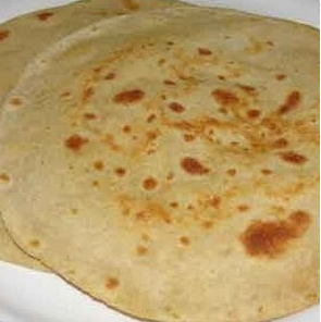Chapati and bhaji